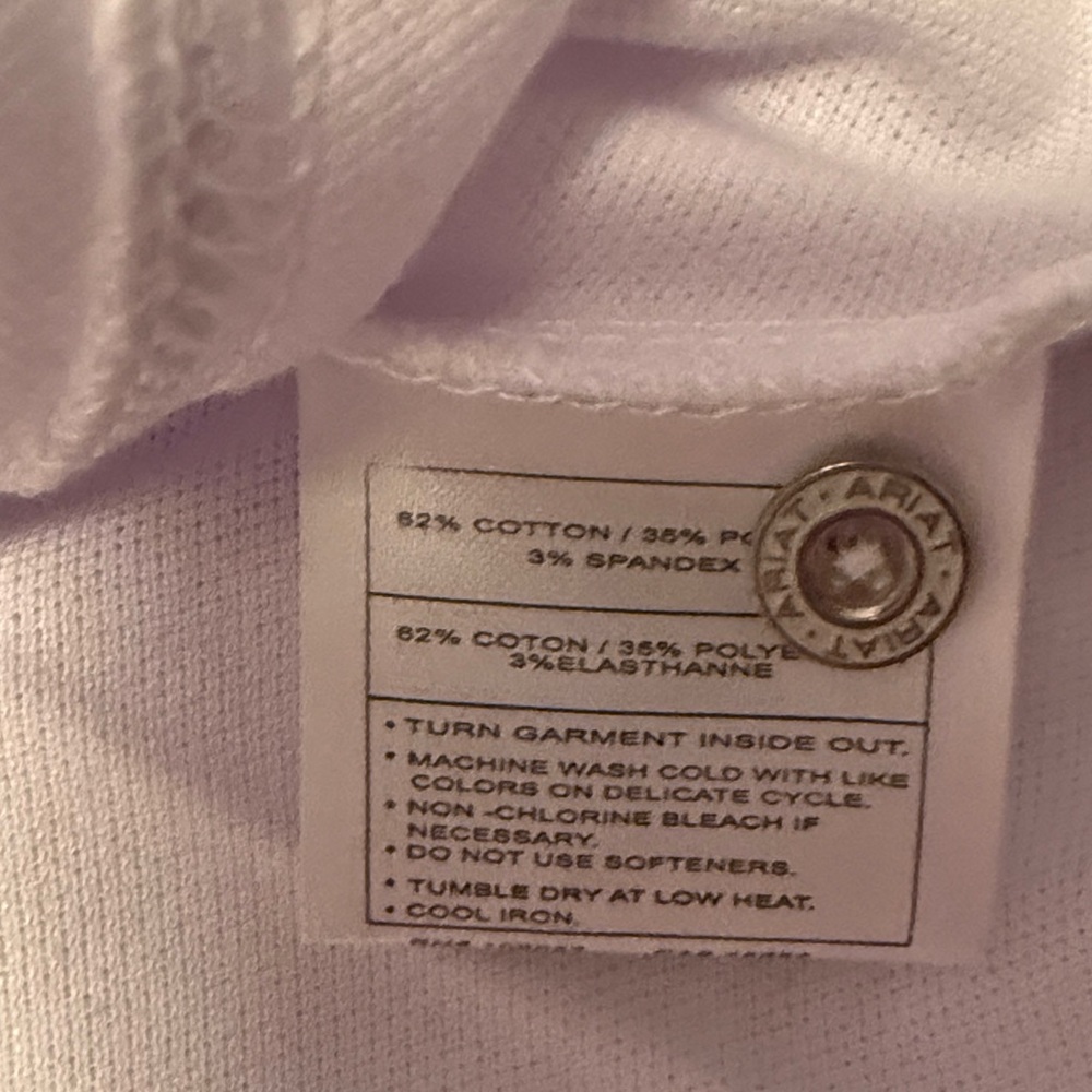 Women's Ariat Sleeveless Polo Shirt - Picture 5 of 5